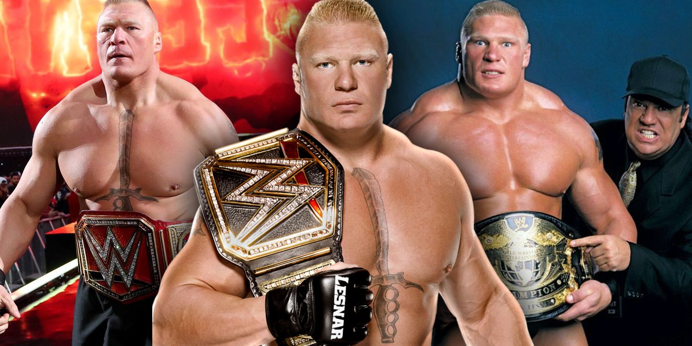 Every Brock Lesnar WWE World Title Reign, Ranked By Quality