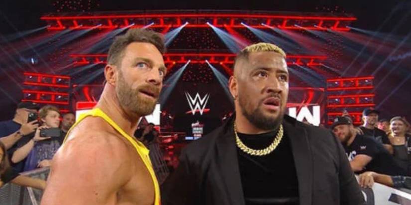 LA Knight and Solo Sikoa together on RAW