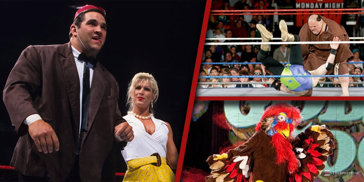 10 Absurd 1990s WWE Gimmicks 1990s That Were Quickly Dropped Featured Image