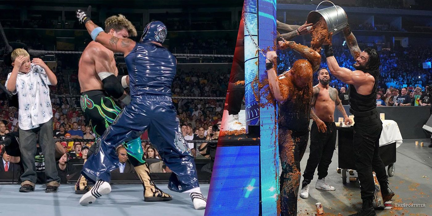 10 Cringey Match Stipulations From The Past You'll Never See Again