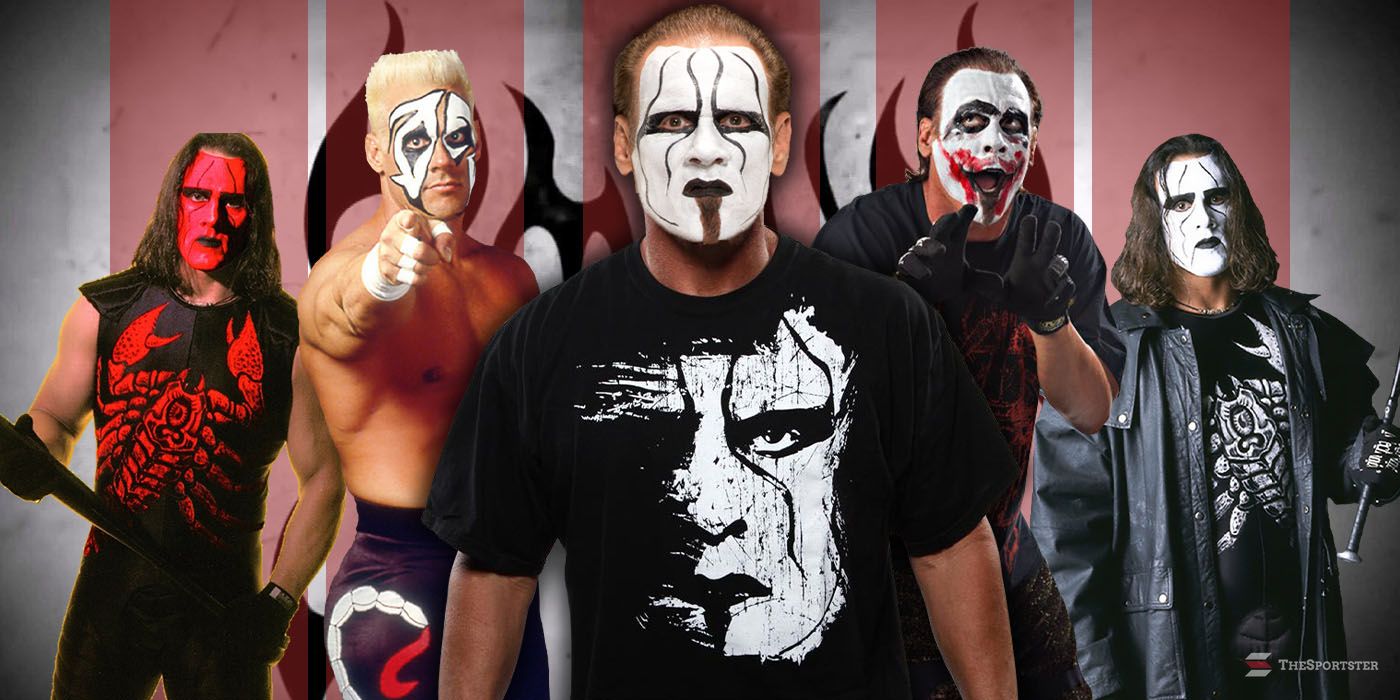 Every Look Of Sting's Wrestling Career, Ranked Worst To Best