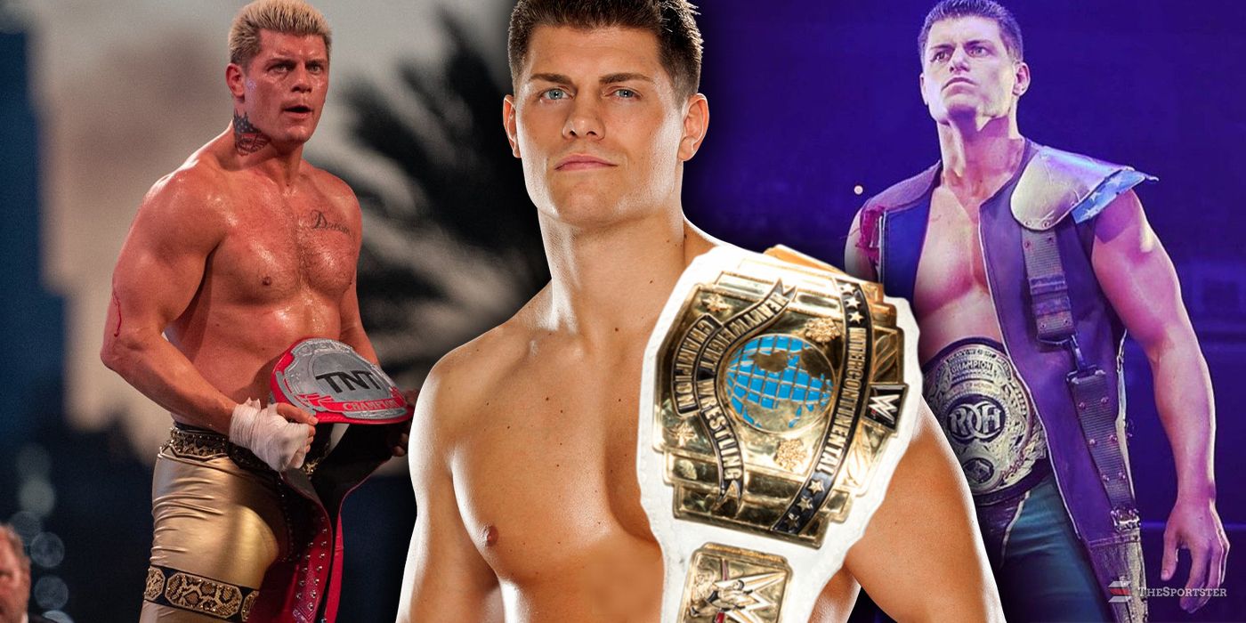 Every Singles Title Reign Of Cody Rhodes' Wrestling Career, Ranked Featured Image