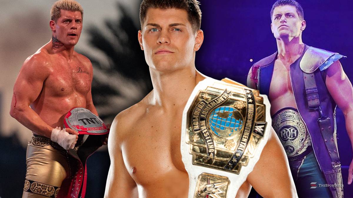 Every Singles Title Reign Of Cody Rhodes' Wrestling Career, Ranked