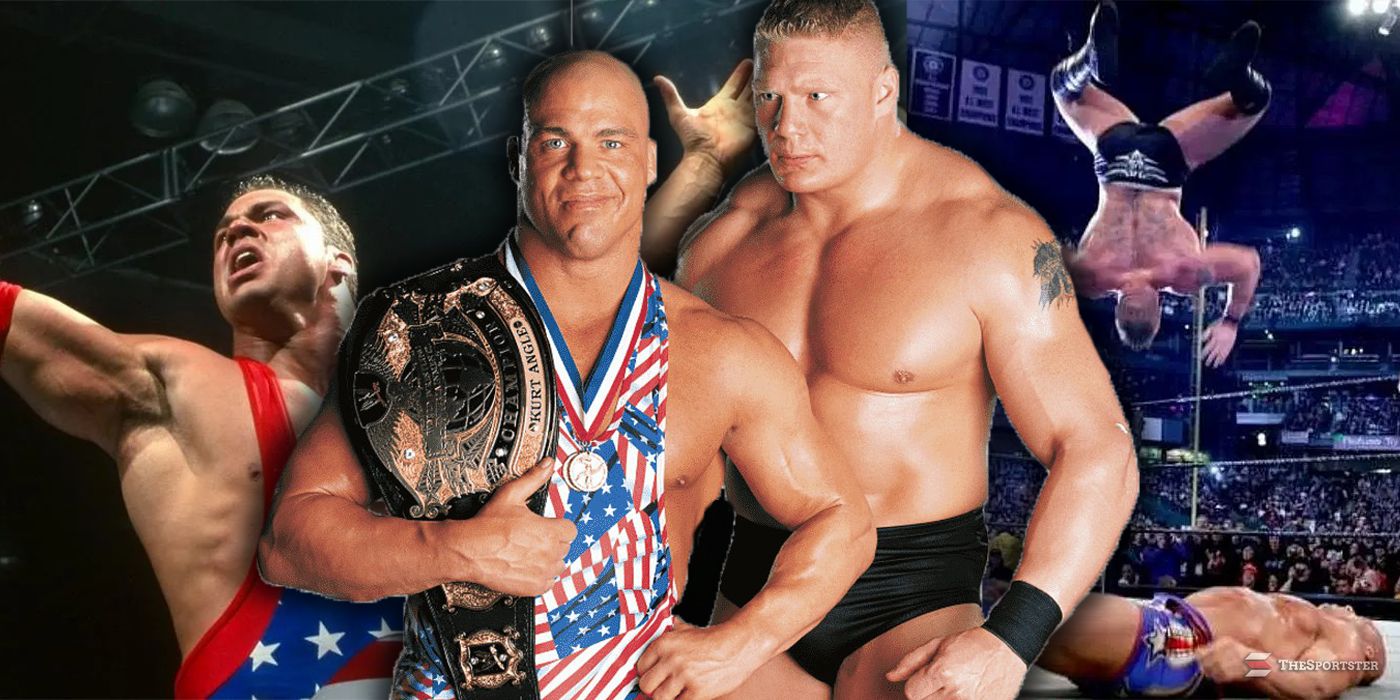 7 Things Fans Should Know About The Kurt Angle Vs. Brock Lesnar Rivalry