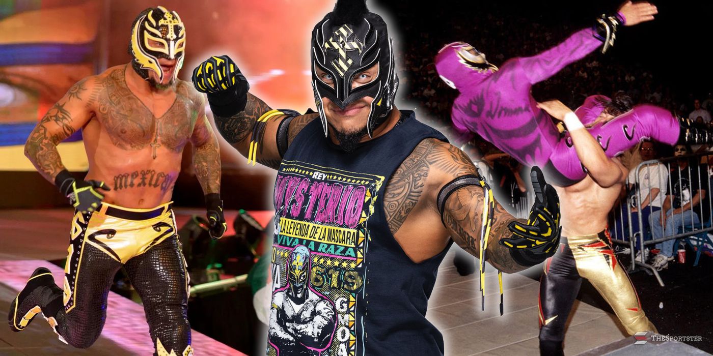 Every Look Of Rey Mysterio's Wrestling Career, Ranked Worst To Best
