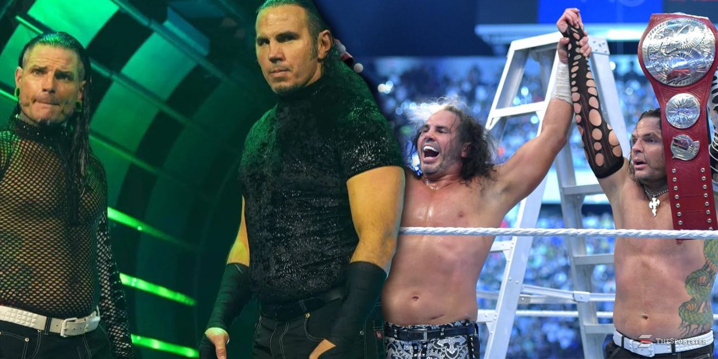 Every Look Of The Hardy Boyz' Wrestling Careers, Ranked Worst To Best
