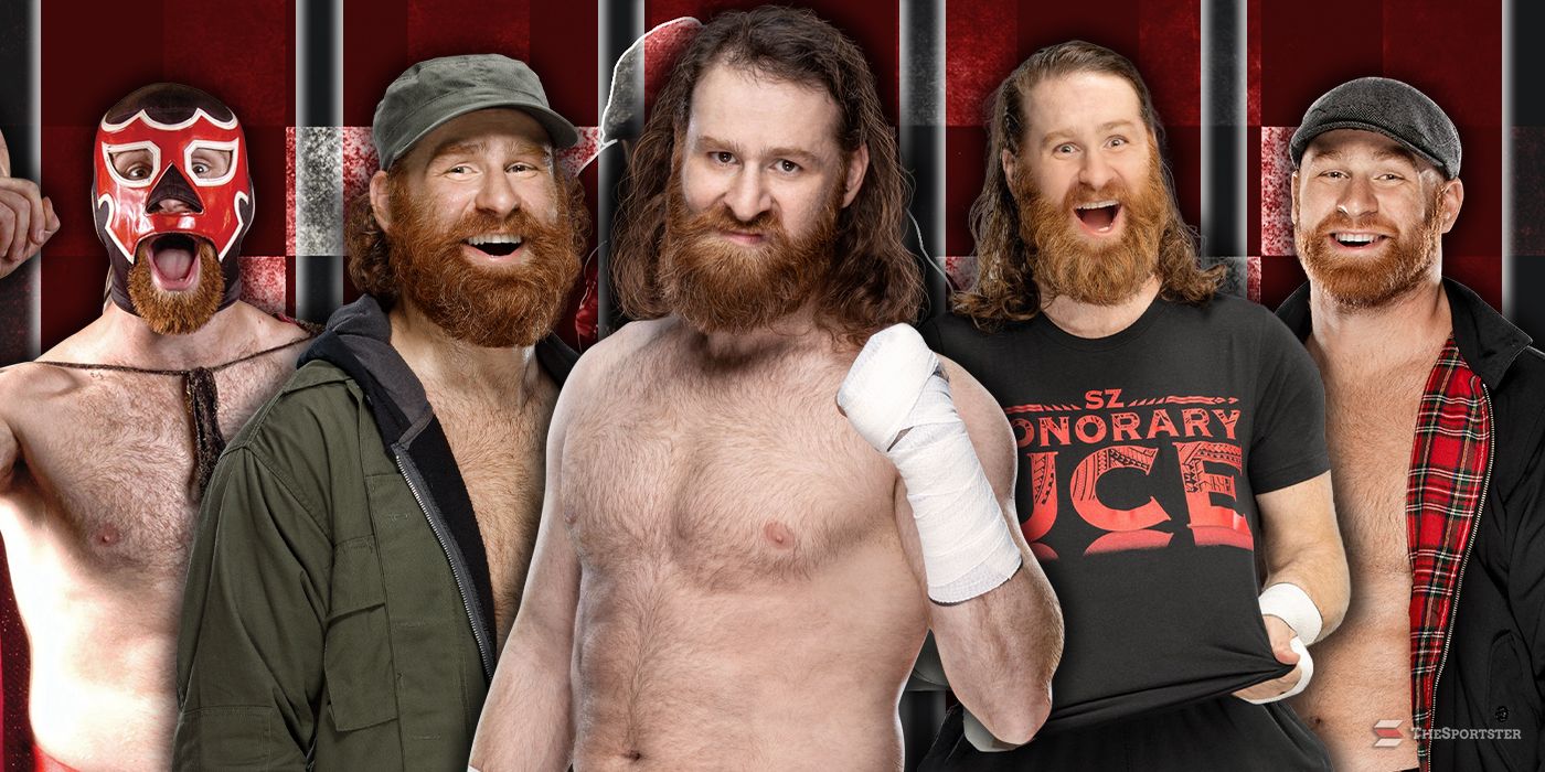 Every Look Of Sami Zayn's Wrestling Career, Ranked Worst To Best