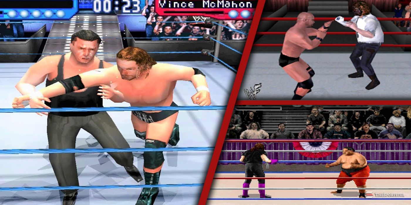 Every WWE Video Game For The PS1, Ranked