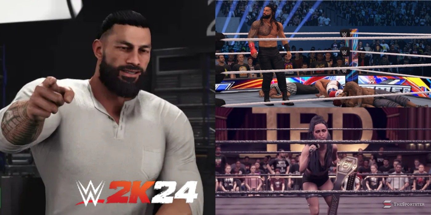 Gamers Will Take On Roman Reigns In WWE 2K24 MyRISE Mode