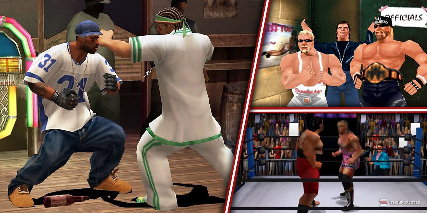 10 Best Wrestling Video Games Ever, Ranked By Their Gameplay
