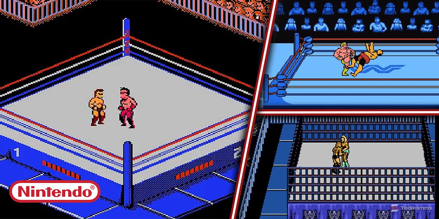 WWE NES Video Games