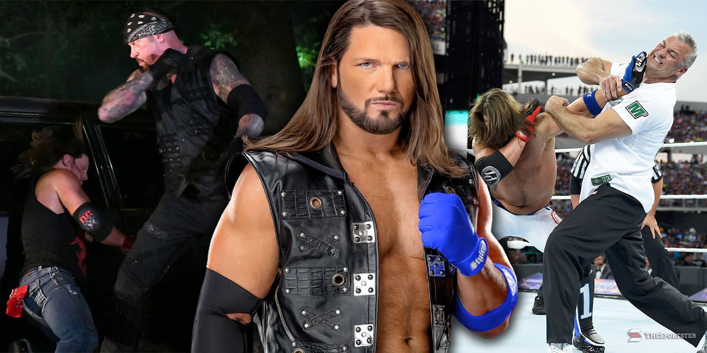 Every AJ Styles WrestleMania Match, Ranked Worst To Best