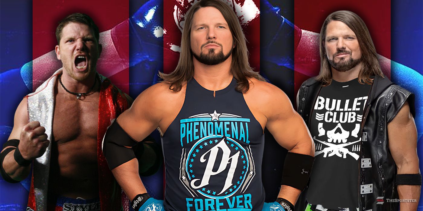 Every Look Of AJ Styles' Wrestling Career, Ranked Worst To Best Featured Image