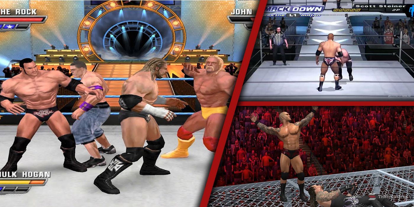 Every WWE Video Game For The PS2, Ranked