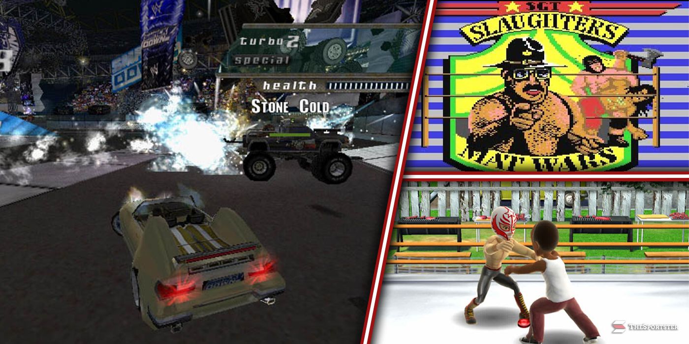 10 Bizarre Wrestling Video Games Gamers Forgot About