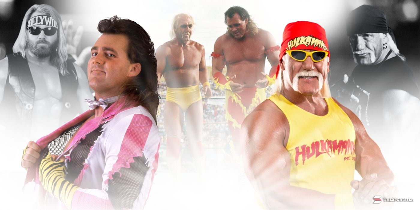 Brutus Beefcake and Hulk Hogan in WWE and WCW