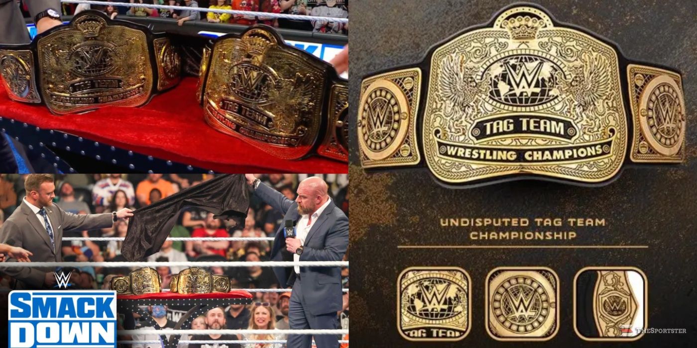 New WWE Tag Team Titles Unveiled On SmackDown