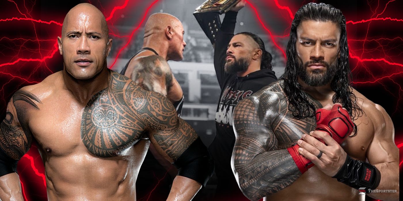 The Rock and Roman Reigns in WWE