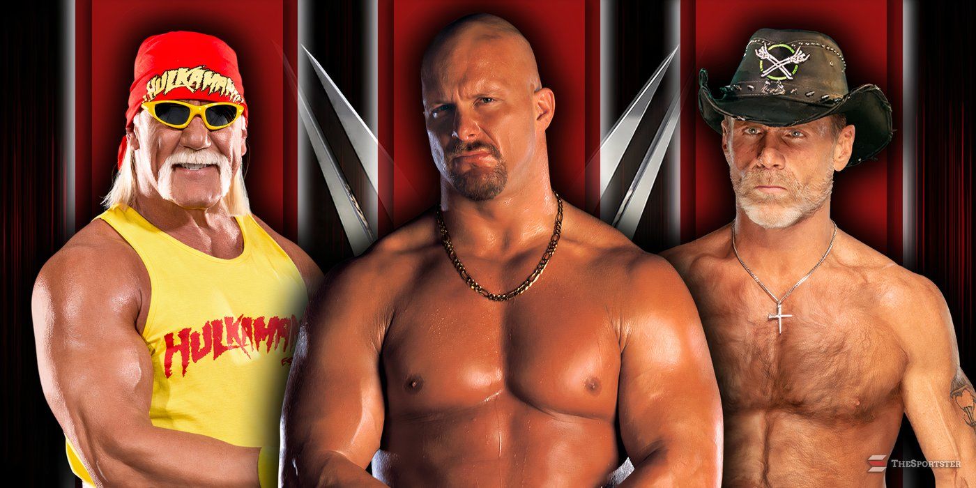 5 wrestlers Steve Austin loved and 4 he didn't like 