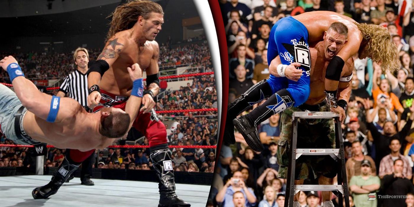 Every important match between John Cena and Edge in a detailed review