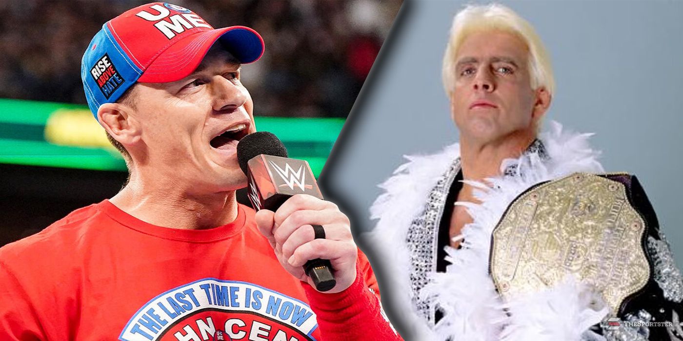 4 reasons for which John Cena should break the record for the world title of Ric Flair