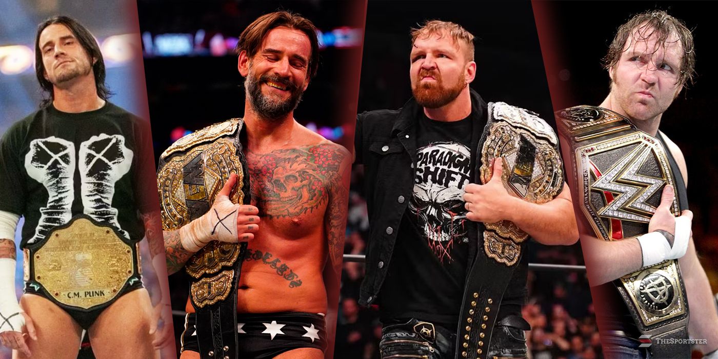 Every Wrestler Who Won World Titles In WWE & AEW: Which Reigns Were Better?