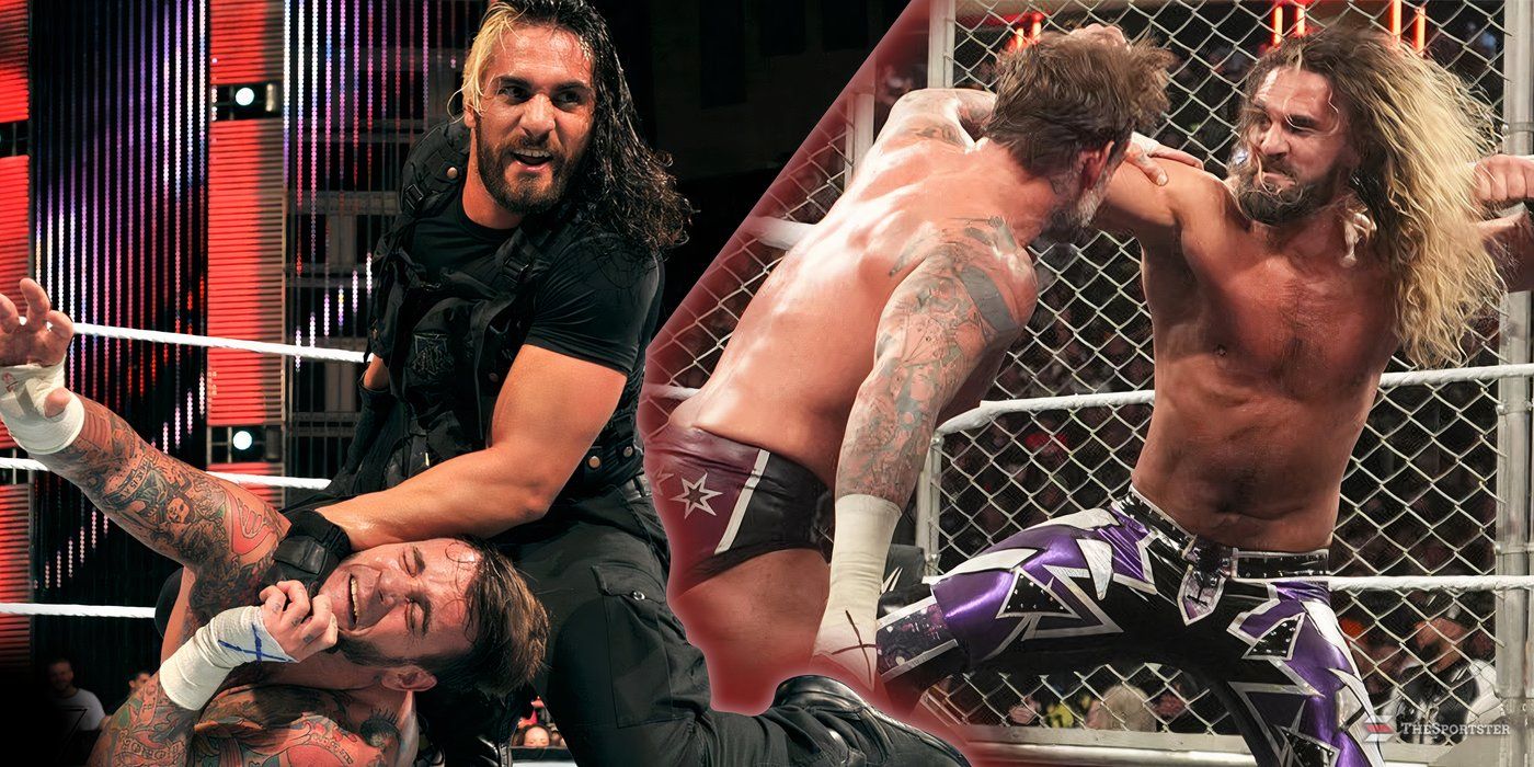 CM Punk and Seth Rollins' rivalry in WWE