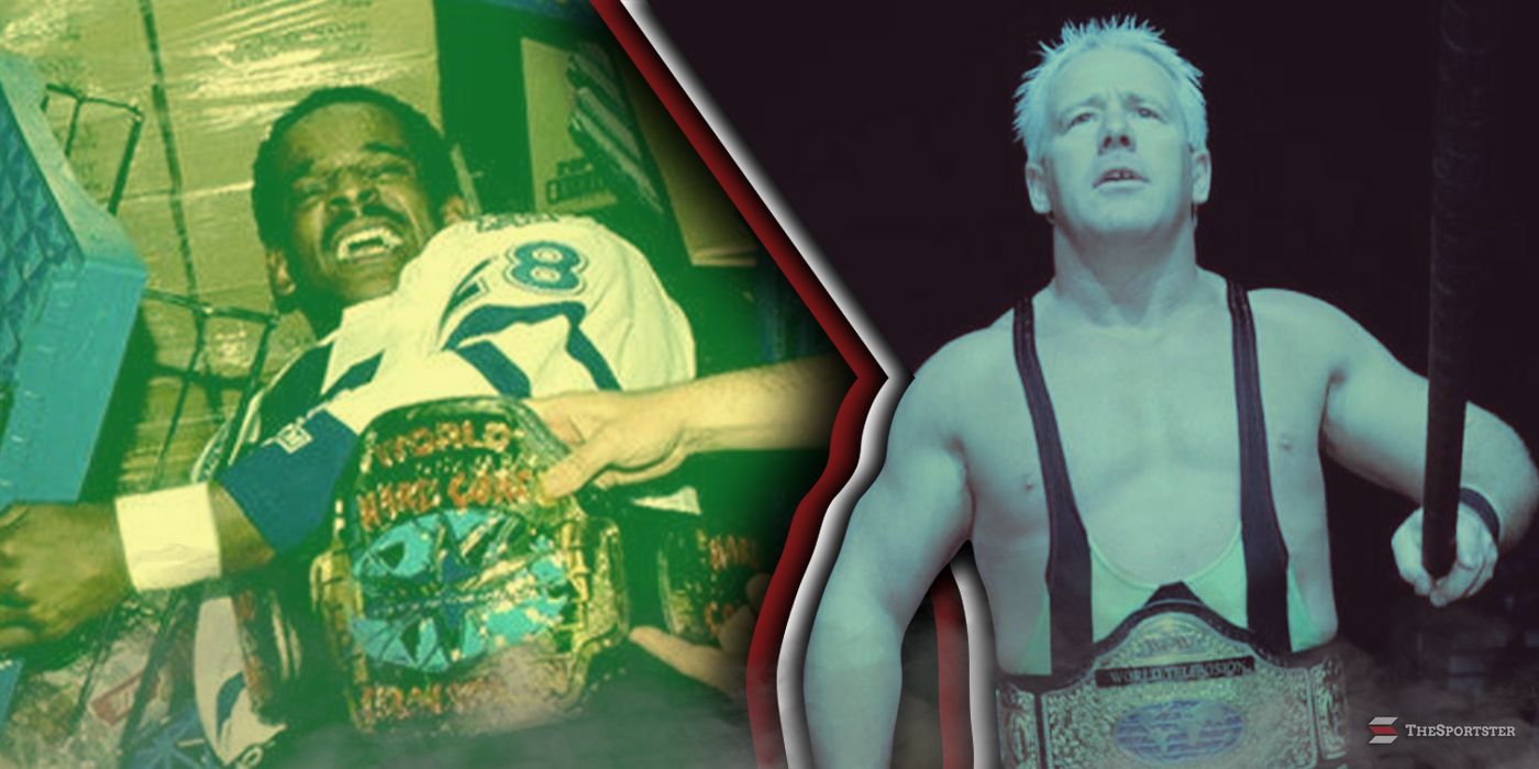 10 Worst WCW Championship Designs, Ranked Featured Image
