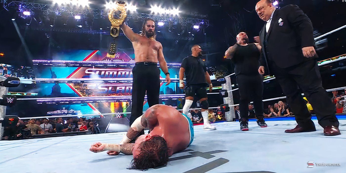 Seth Rollins Shocks World, Cashes In, Wins Title During WWE SummerSlam Main Event 